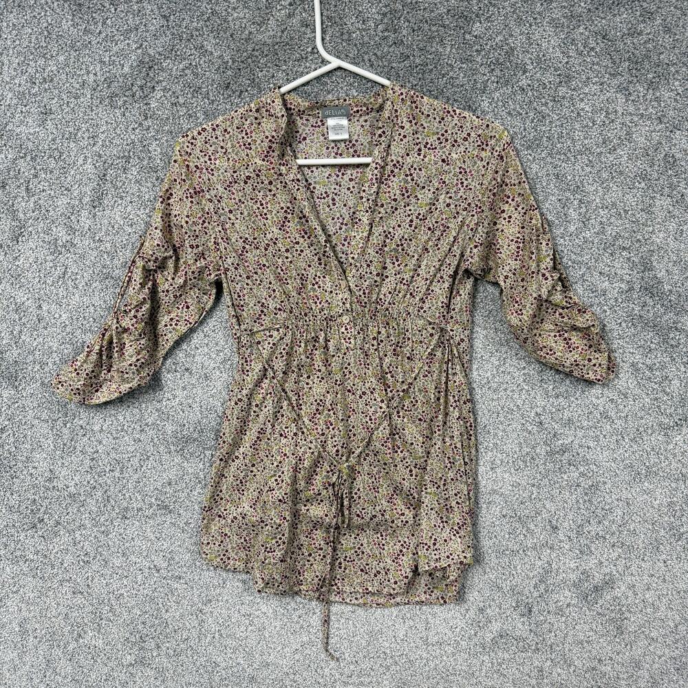 DELiA*s Blouse Juniors Small Boho Indie Sleaze Twee Romantic Y2K Prairie Granola